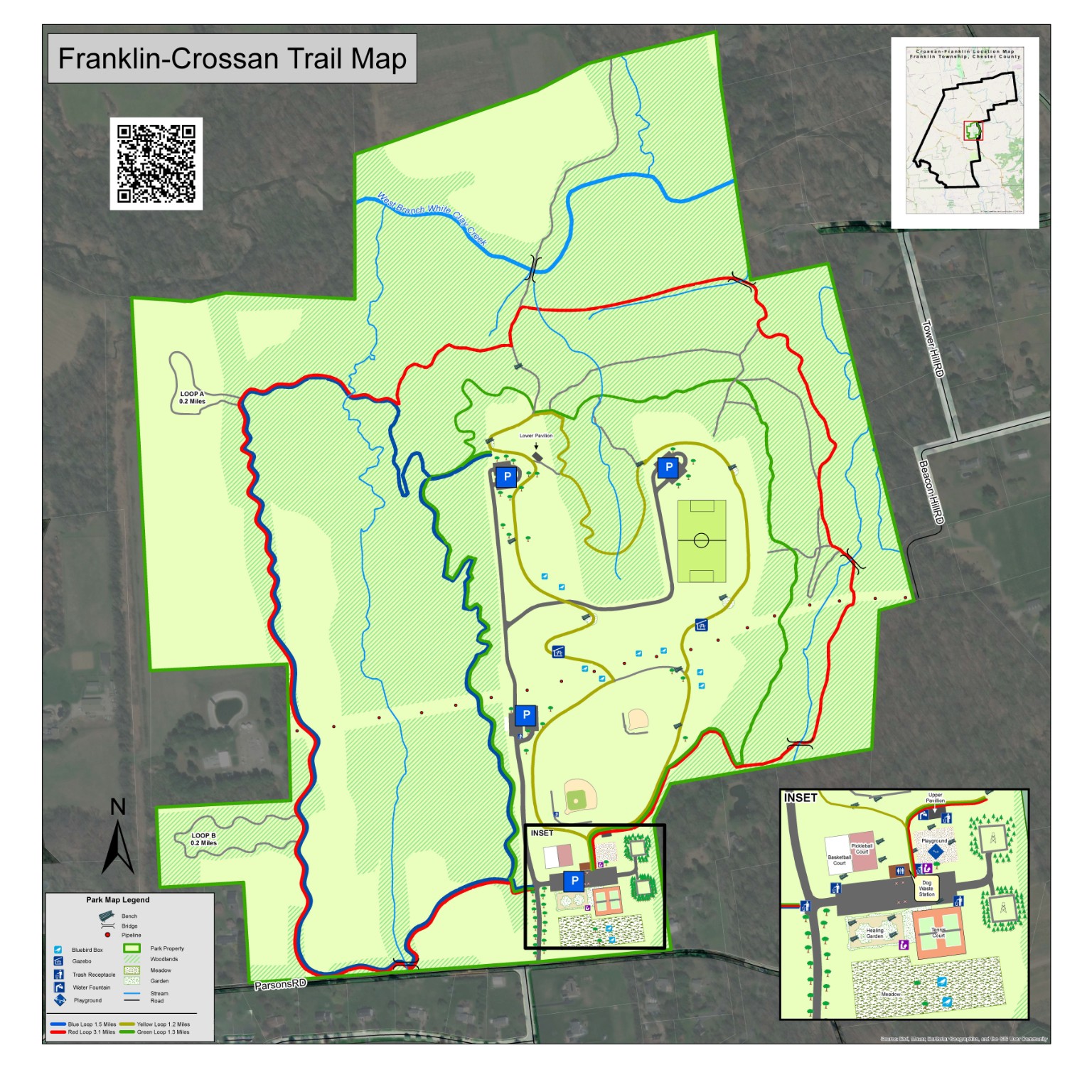 Franklin-Crossan Trail Map