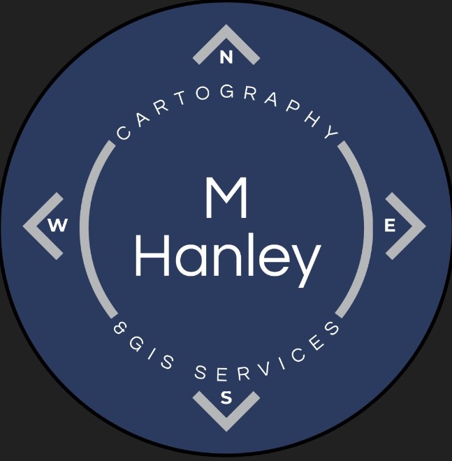 M Hanley Cartography logo